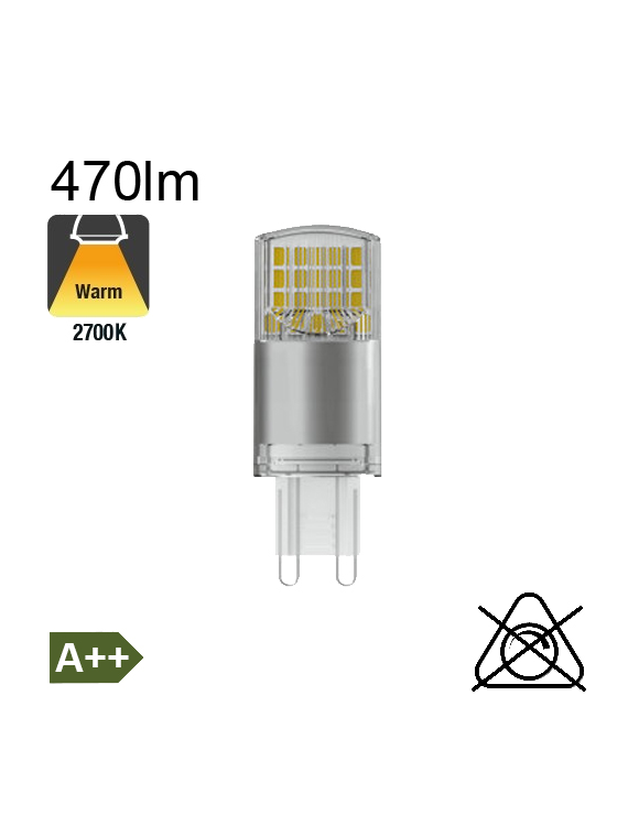 G9 LED 470lm 2700K