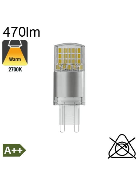 G9 LED 470lm 2700K