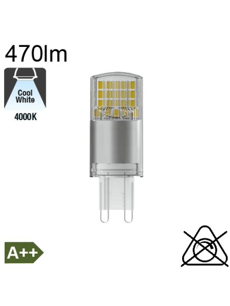 G9 LED 470lm 4000K