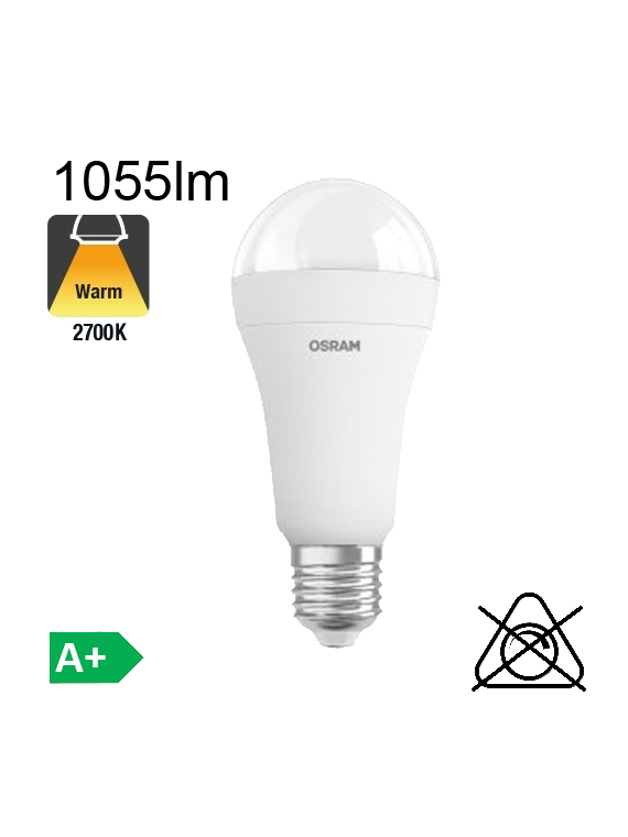 Standard Facility LED E27 1055lm 2700K