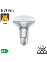 Spot R80 LED E27 36° 670lm 2700K