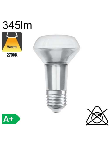 Spot R63 LED E27 36° 345lm 2700K