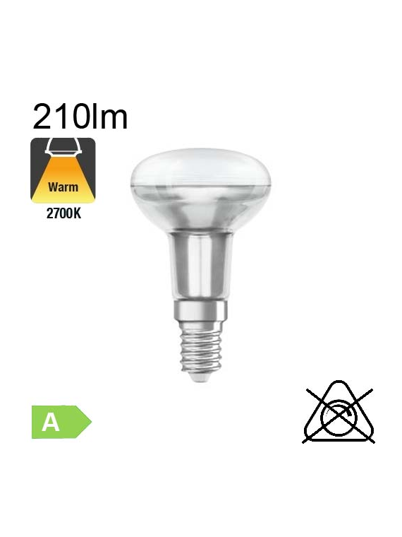 Spot R50 LED E14 36° 210lm 2700K