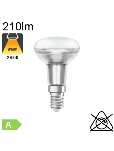 Spot R50 LED E14 36° 210lm 2700K