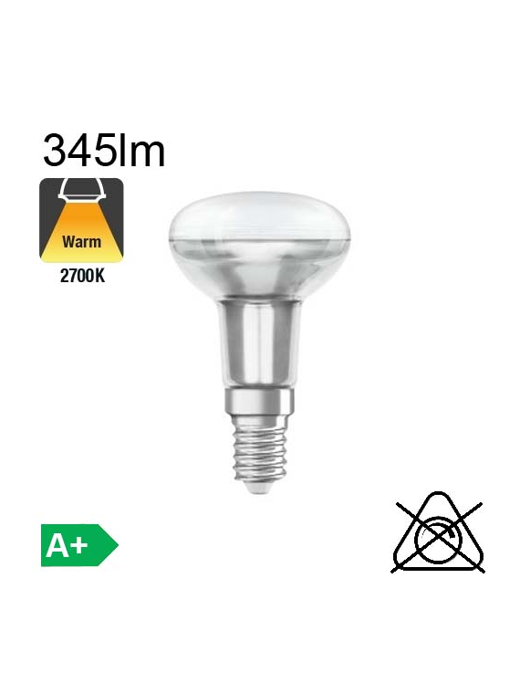 Spot R50 LED E14 36° 345lm 2700K