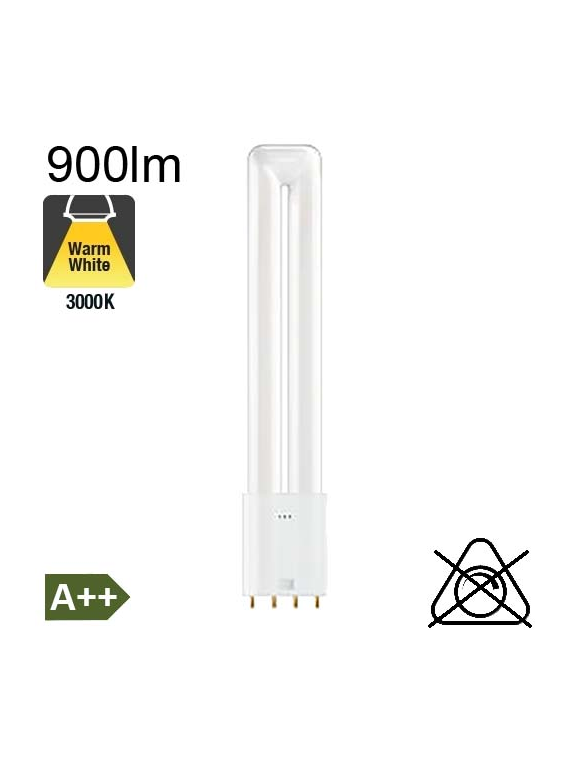 L LED 2G11 900lm 3000K