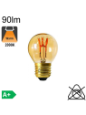 Sphérique Filament Loops LED E27 90lm 2000K Ambrée