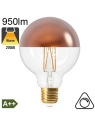 Globe Calotte Bronze Ø95 Filament LED E27 8W 950lm 2700K Dimmable