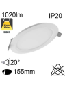 Encastré Led IP20 12W 1020lm 3000K