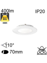 Encastré Flat Led IP20 5W 400lm 3000K