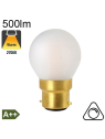 Sphérique Dépolie LED B22 500lm 2700K Dimmable