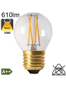 Sphérique LED E27 610lm 2700K