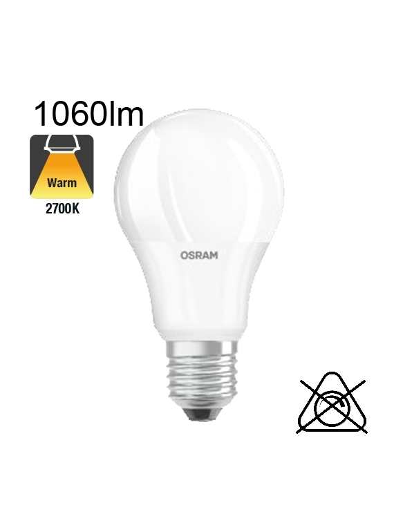 Standard LED E27 1060lm 2700K