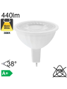 MR16 LED GU5.3 440lm 3000K 38°