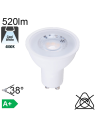 Spot LED GU10 520lm 4000K 38°