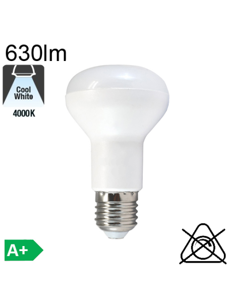 Spot R63 LED E27 630lm 4000K