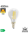 Sphérique LED E14 495lm 2700K